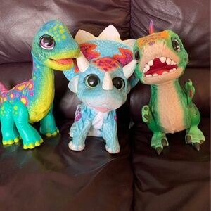 Lot of Furreal dinosaurs